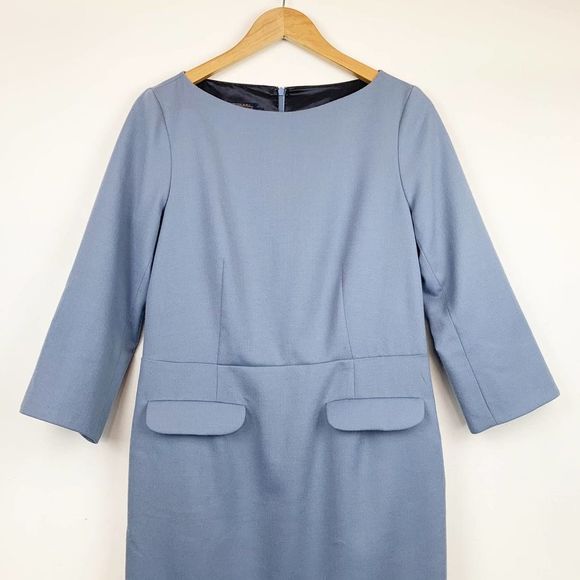 PENDLETON Virgin Wool 3/4 Sleeve Dress 6 - Picture 3 of 8